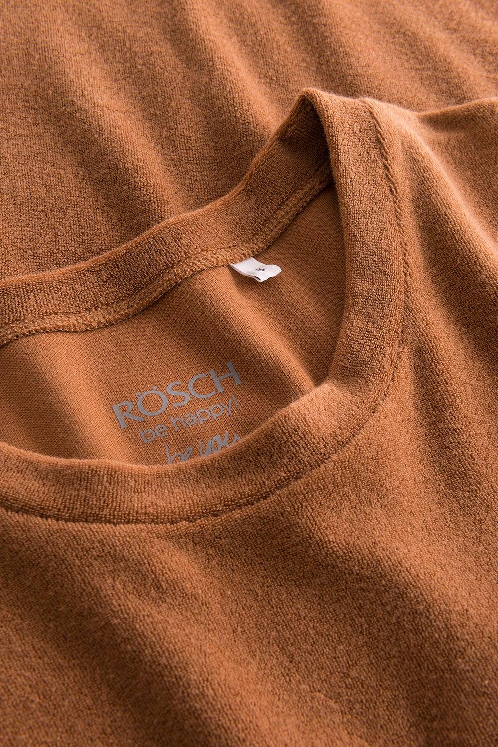 Rösch Shirt Mit Kontrastdetails Frottee Baumwolle/Polyester