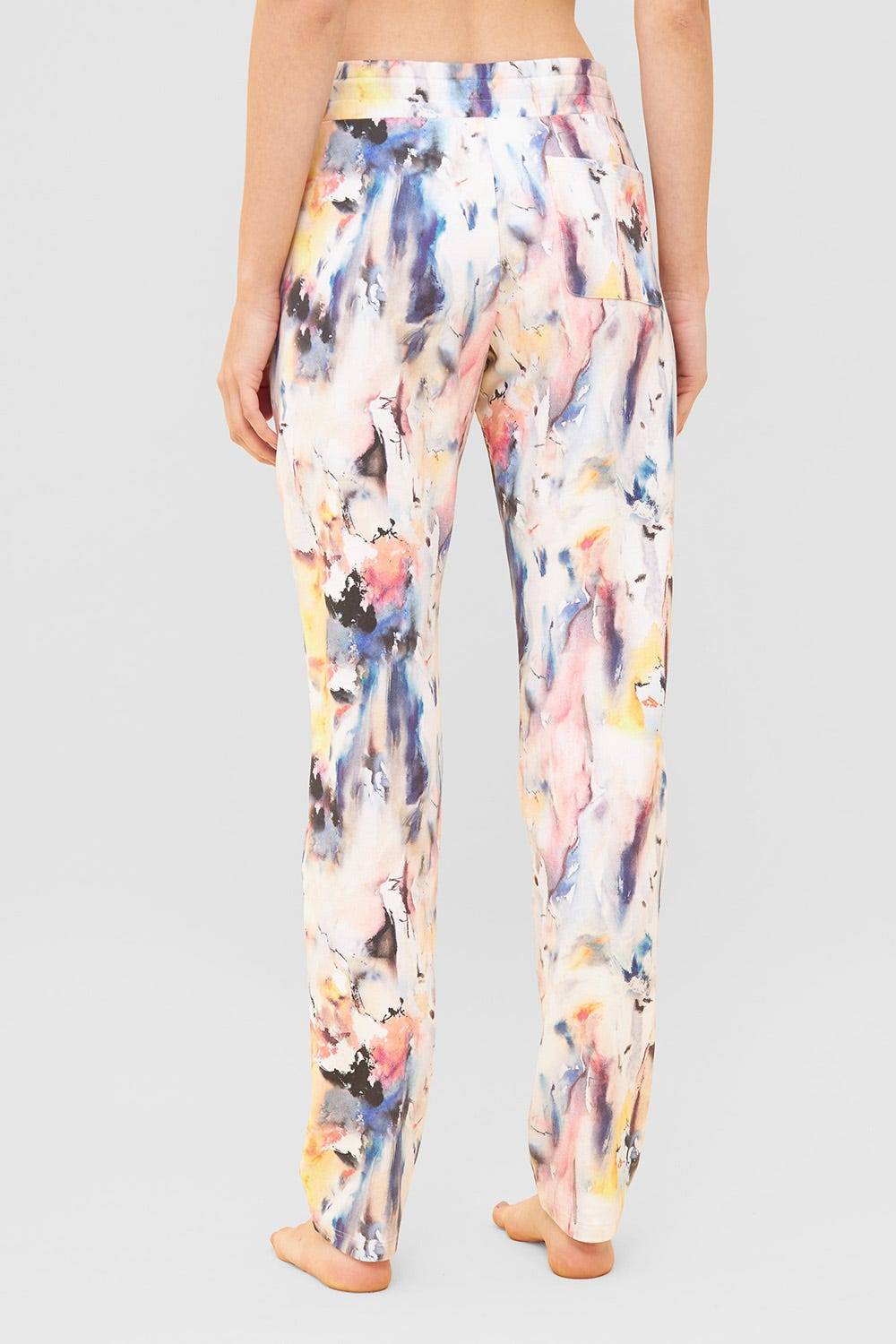 Rösch Sweathose Im Farbenfrohen Druck Kordelzug Mix &amp; Match Baumwolle/Elasthan