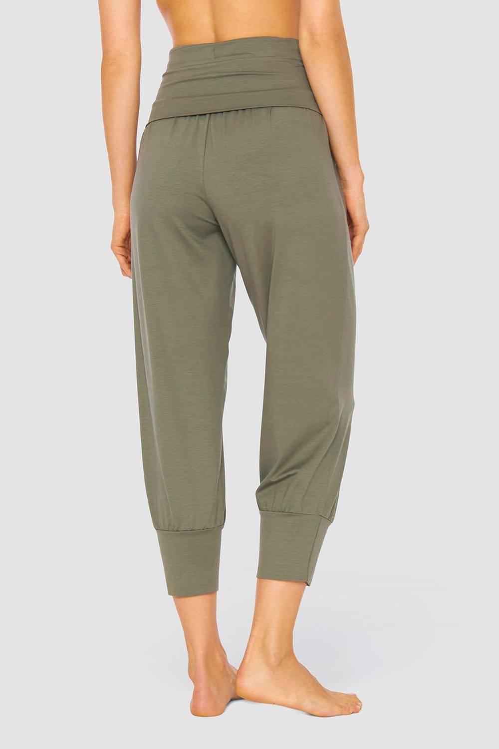 Rösch Y.U Yoga 7/8-Hose Im Harem-Stil Loungewear Sport Mix &amp; Match Materialmix