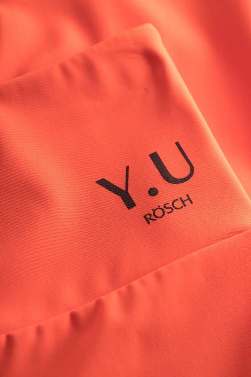 Rösch Y.U Yoga Leggings In Orange Sport Mix &amp; Match Recycled Polyamid/Elasthan