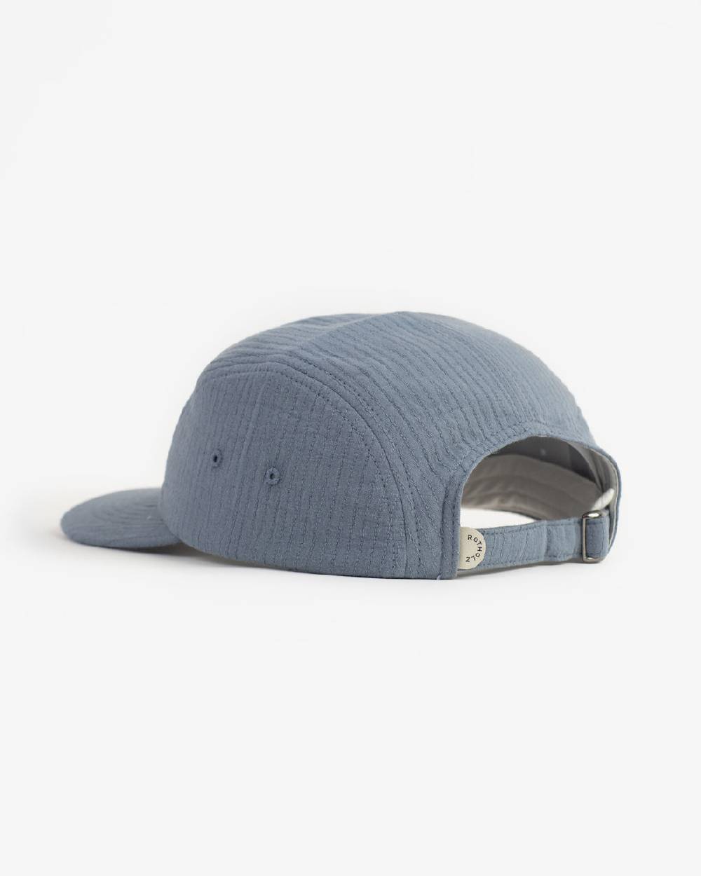 Rotholz 5 Panel Cap Bio Baumwolle - Blau