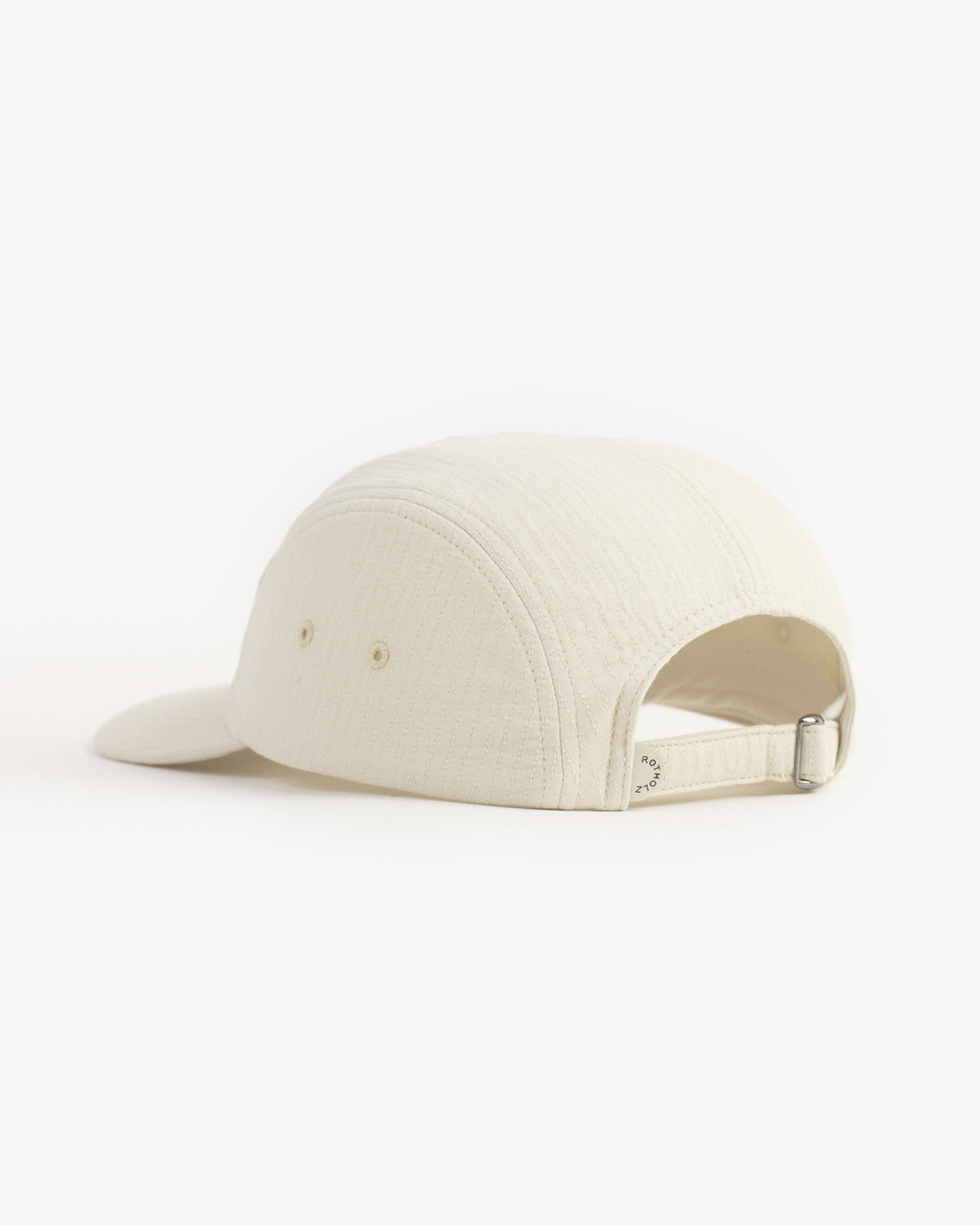 Rotholz 5 Panel Cap Bio Baumwolle - Sand