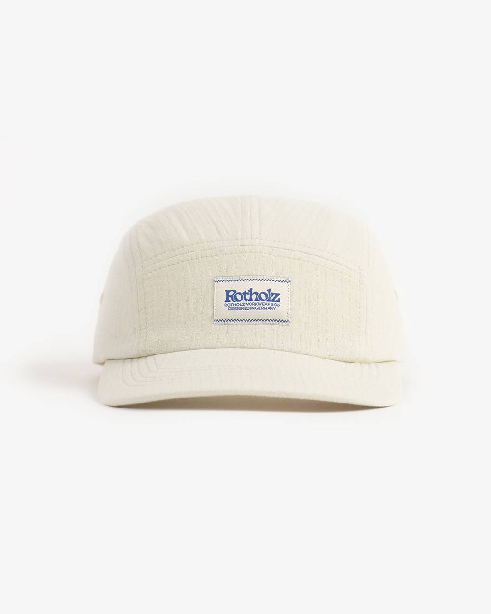 Rotholz 5 Panel Cap Bio Baumwolle - Sand