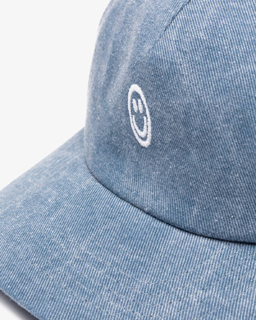 Rotholz Denim Floppy Cap - Blau