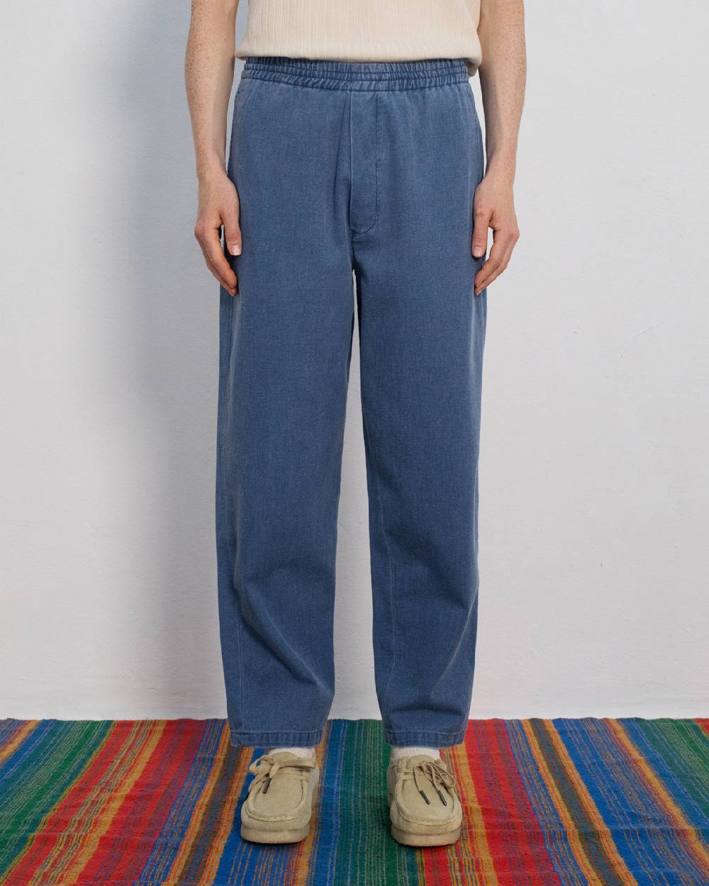Rotholz Denim Hose Recycelte Baumwolle - Blau