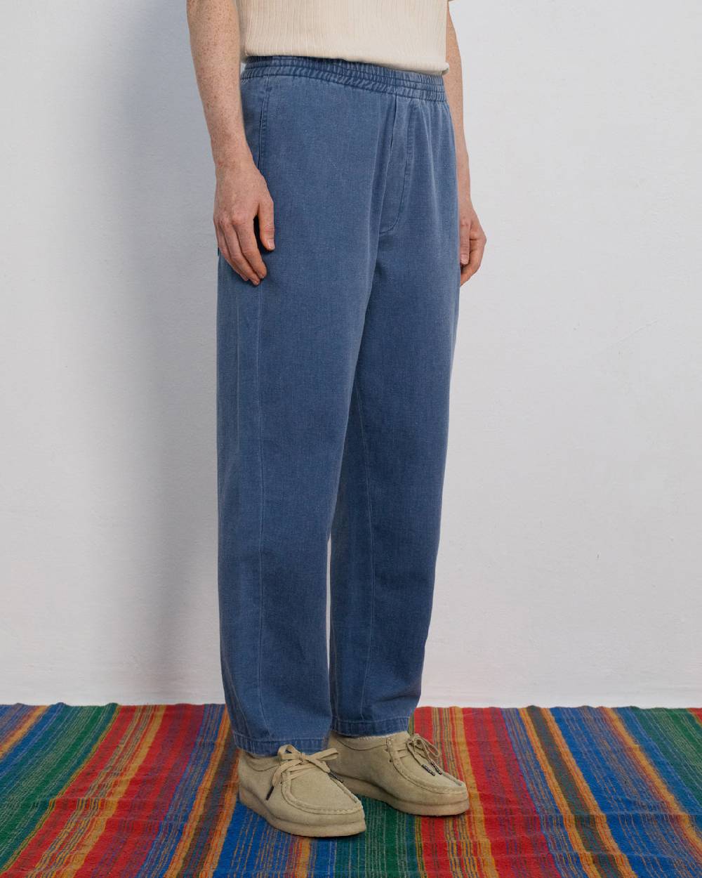 Rotholz Denim Hose Recycelte Baumwolle - Blau