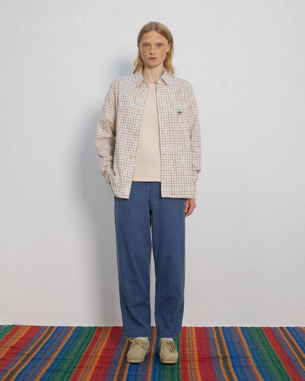 Rotholz Denim Hose Recycelte Baumwolle - Blau