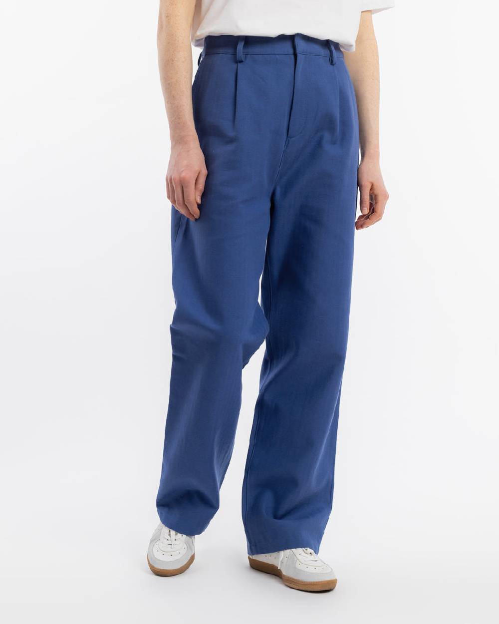 Rotholz High Waist Hose Bio-Baumwolle - Blau