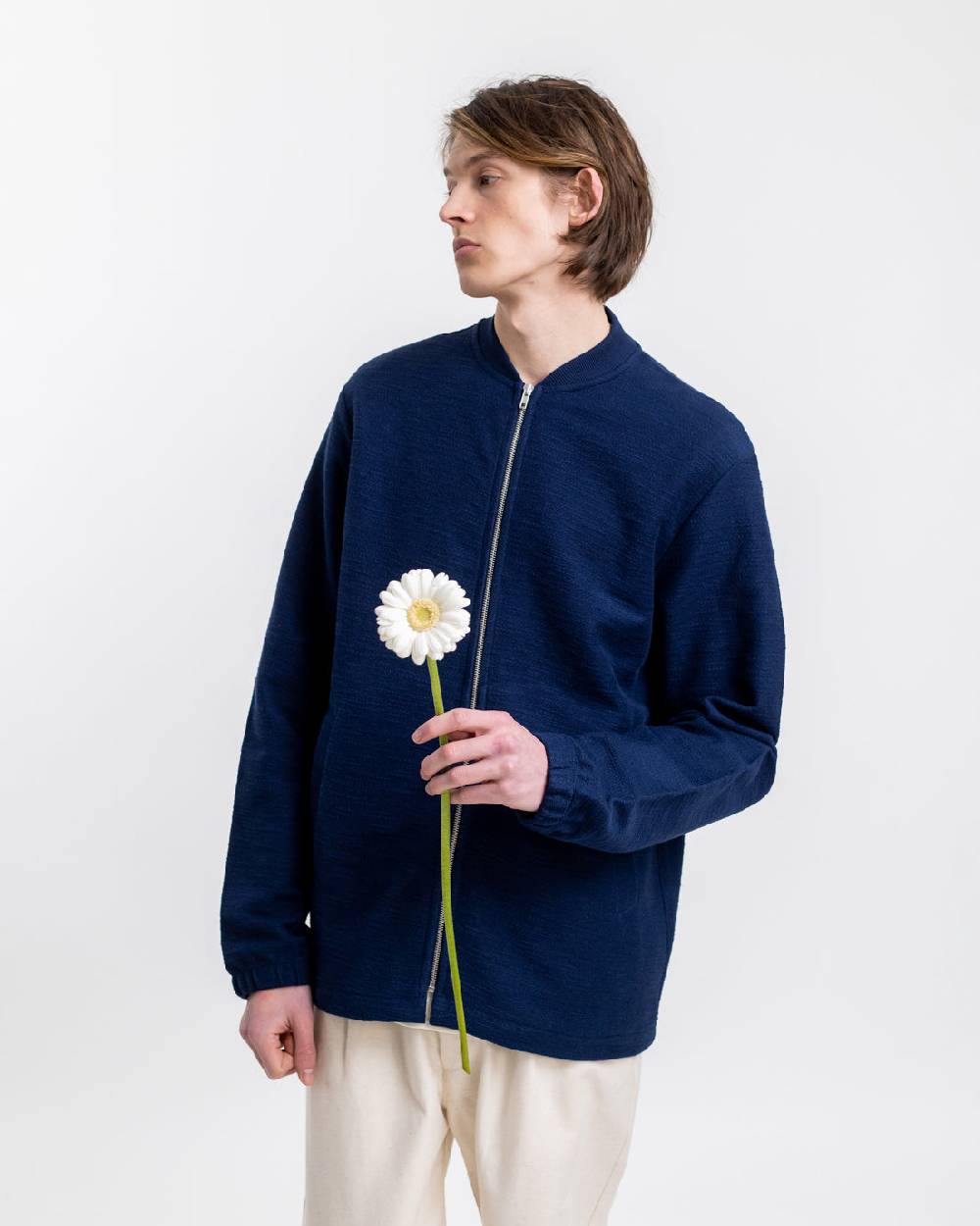 Rotholz Leichte Bomberjacke Blau