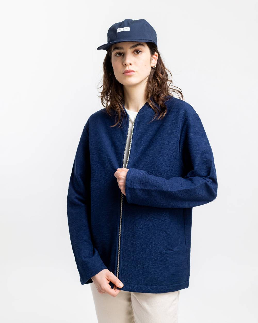 Rotholz Leichte Bomberjacke Blau