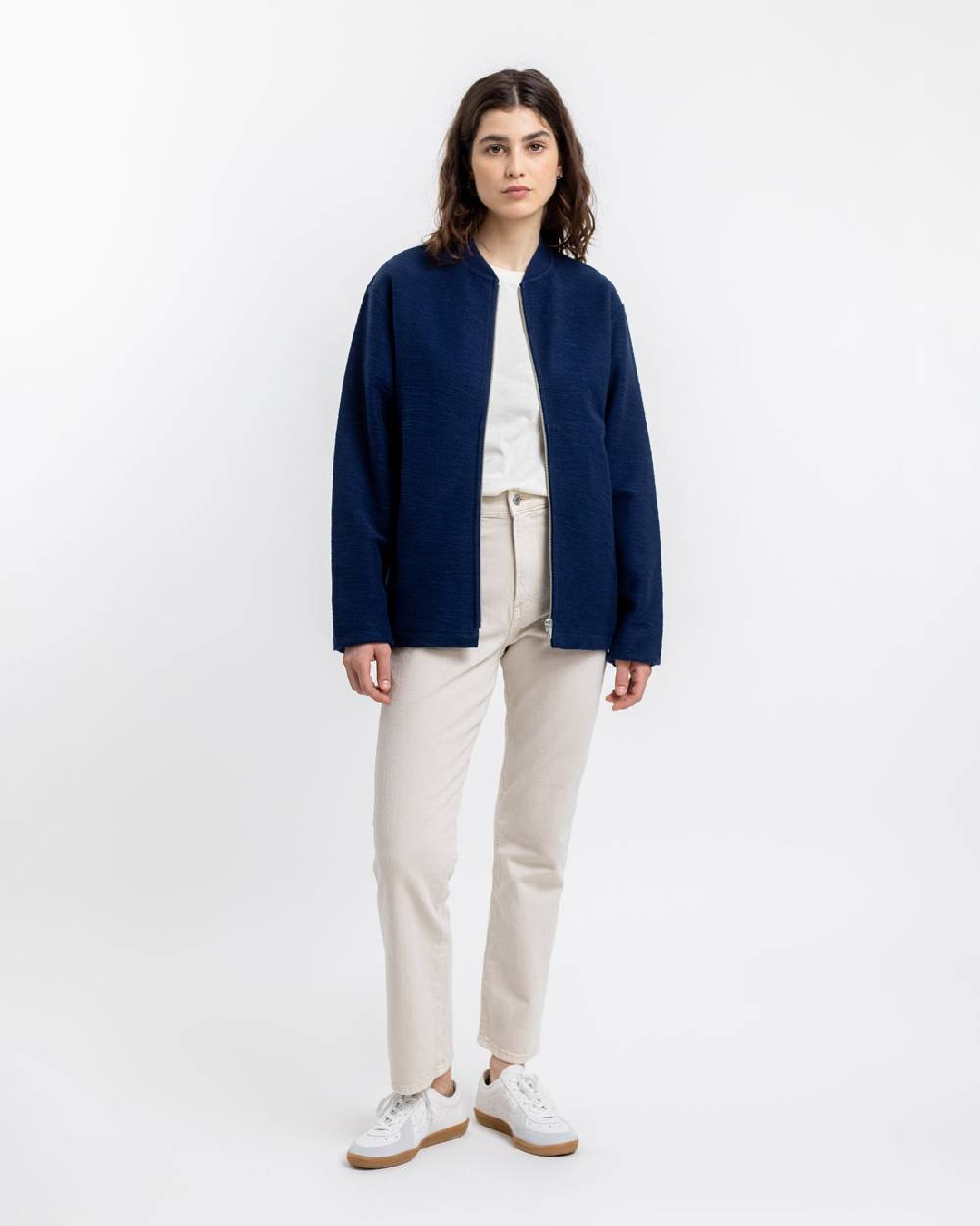 Rotholz Leichte Bomberjacke Blau