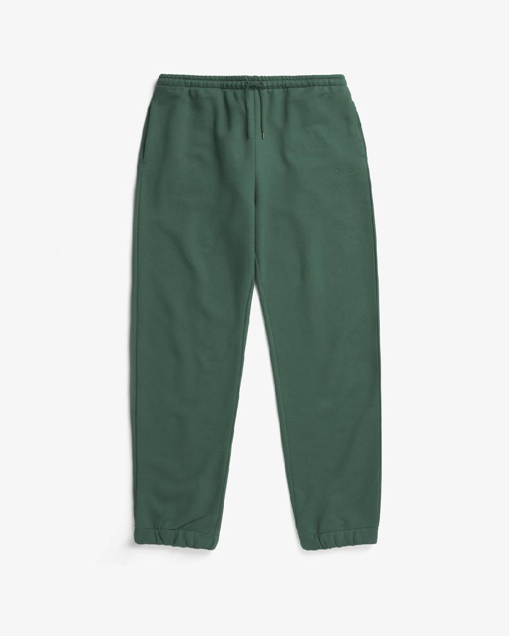 Rotholz Logo Sweatpants aus Bio-Baumwolle Grün