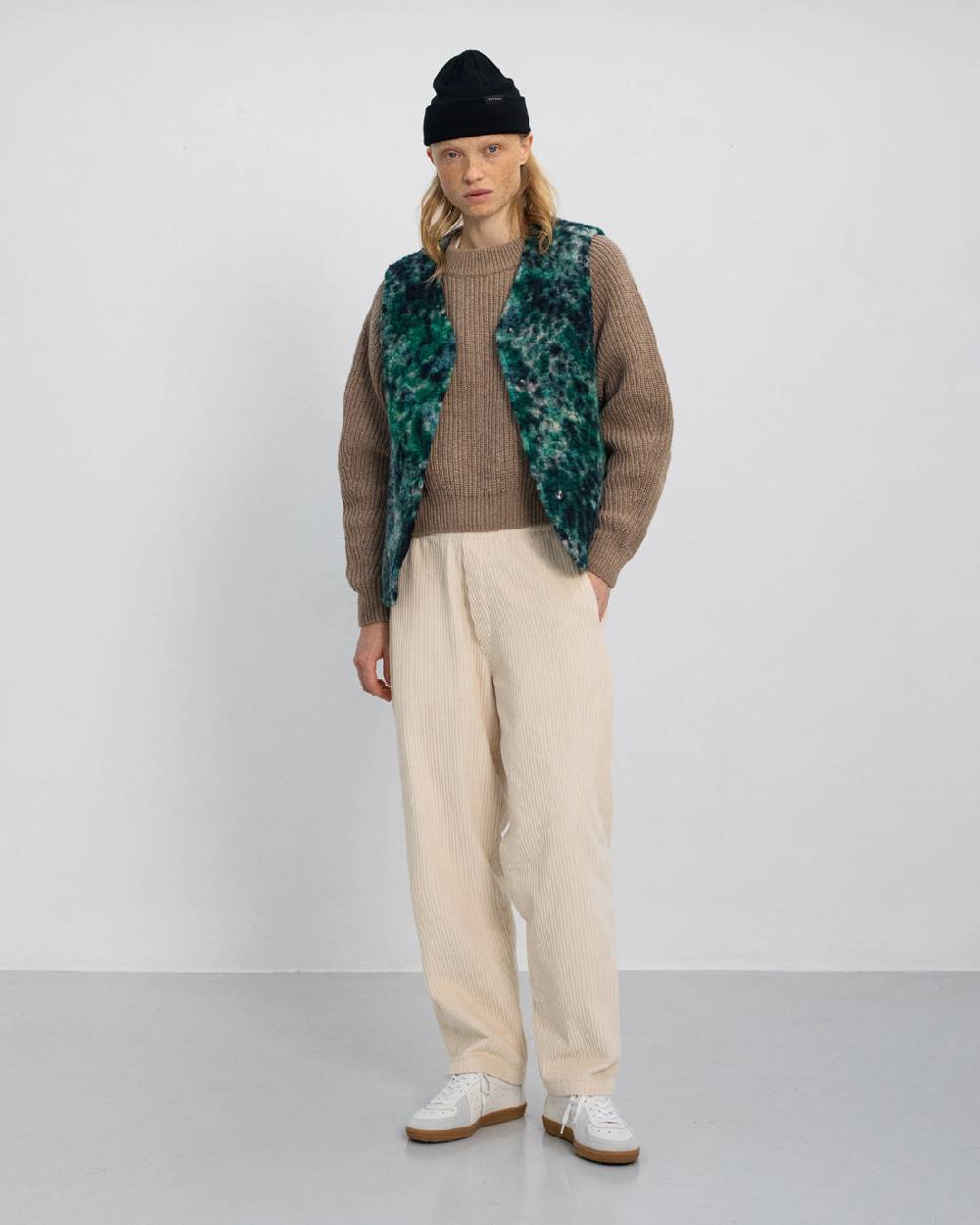 Rotholz Sherpa Weste Bio Wollmischung - Multi