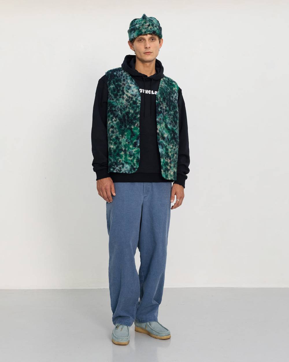 Rotholz Sherpa Weste Bio Wollmischung - Multi