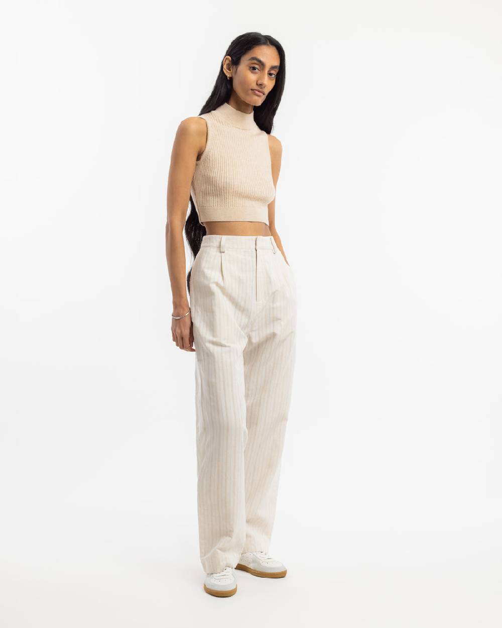 Rotholz Strick Singlet Merinowolle - Sand