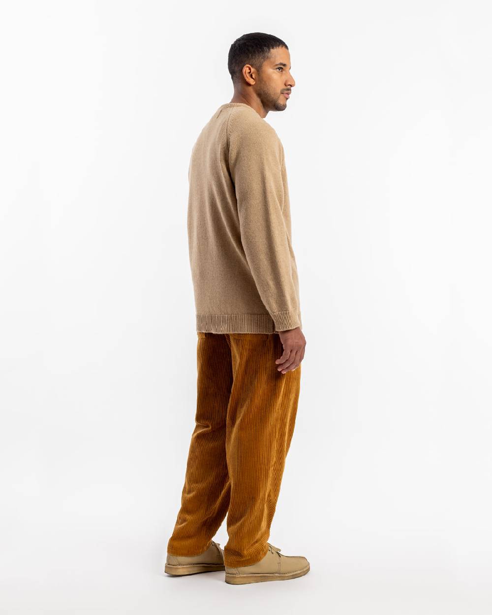 Rotholz Strickpullover Wollmischung - Beige