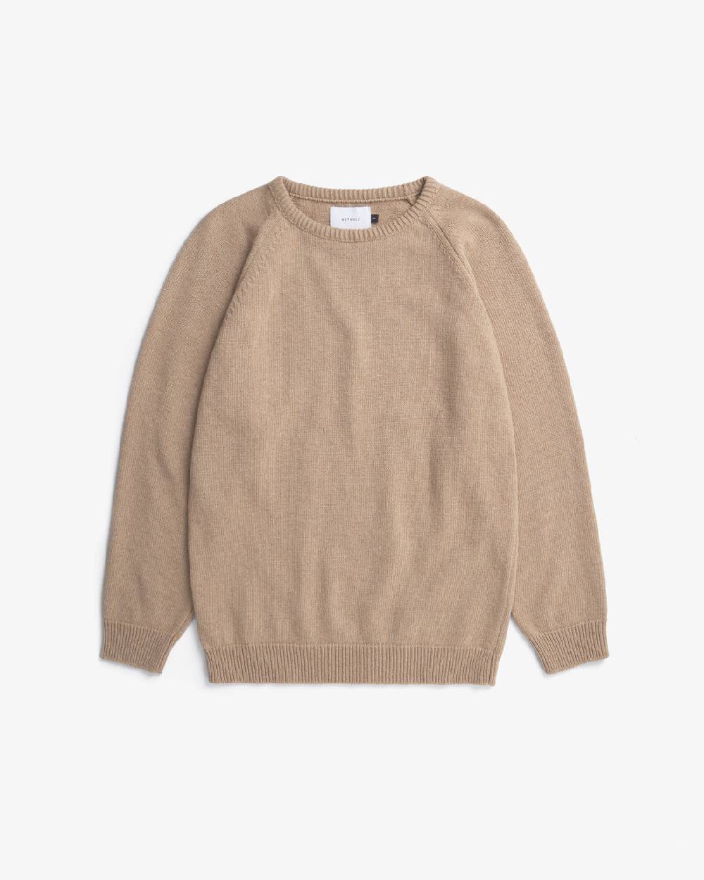 Rotholz Strickpullover Wollmischung - Beige