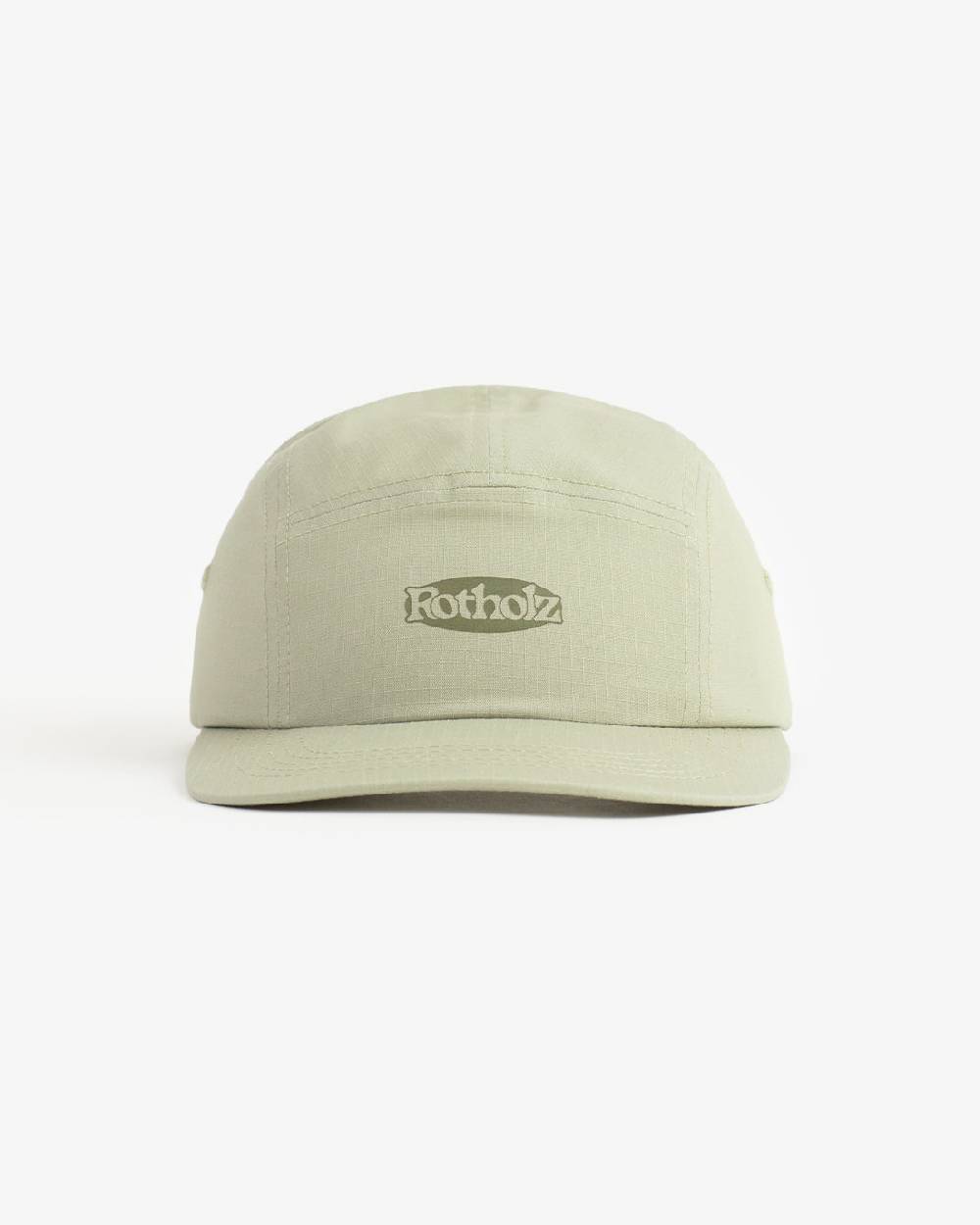 Rotholz Tech 5 Panel Cap Bio Baumwolle - Grün