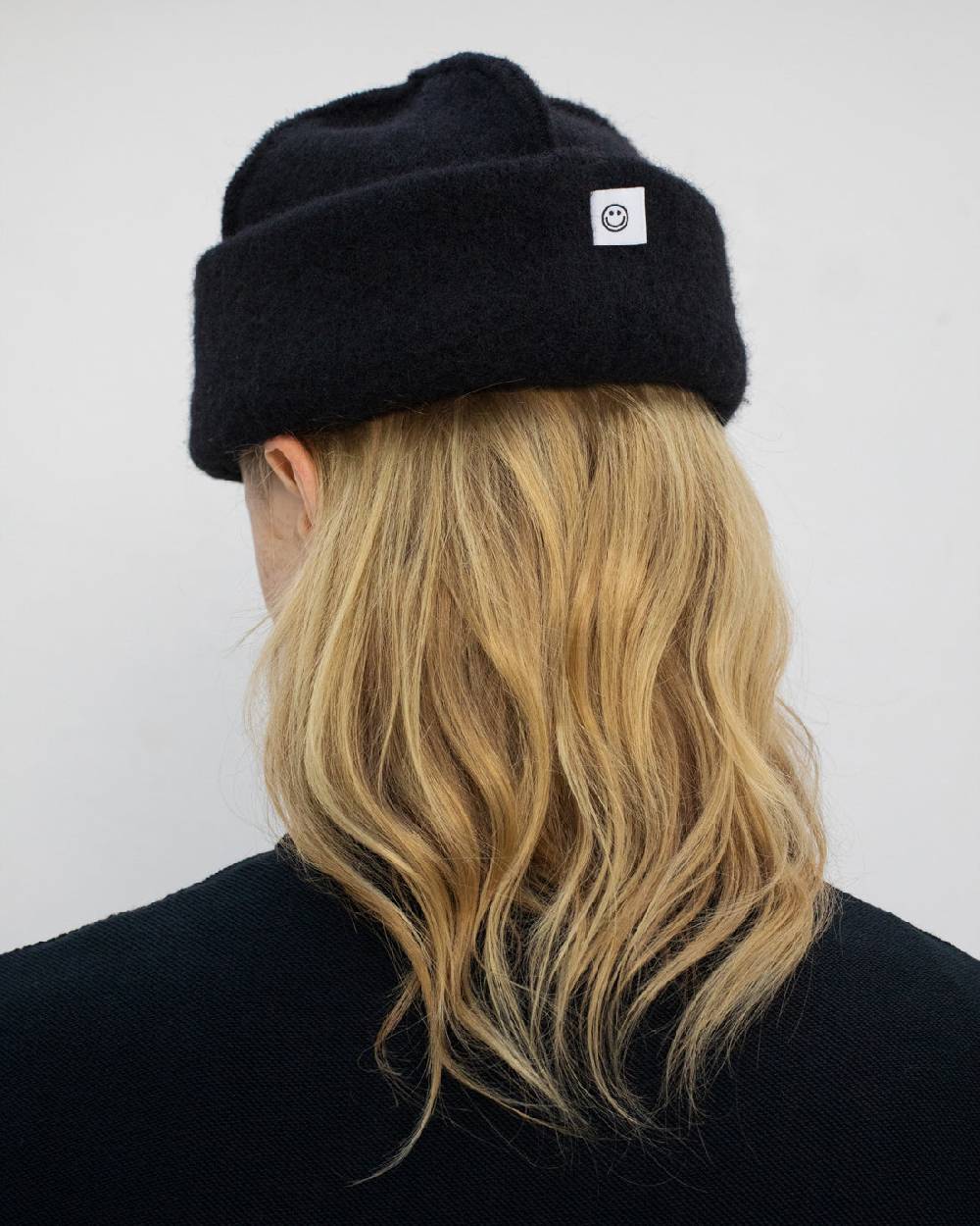 Rotholz Toque Bio Wollmischung - Schwarz