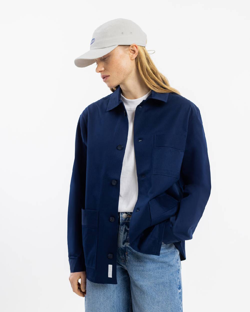 Rotholz Workwear Jacke Bio Twill - Blau