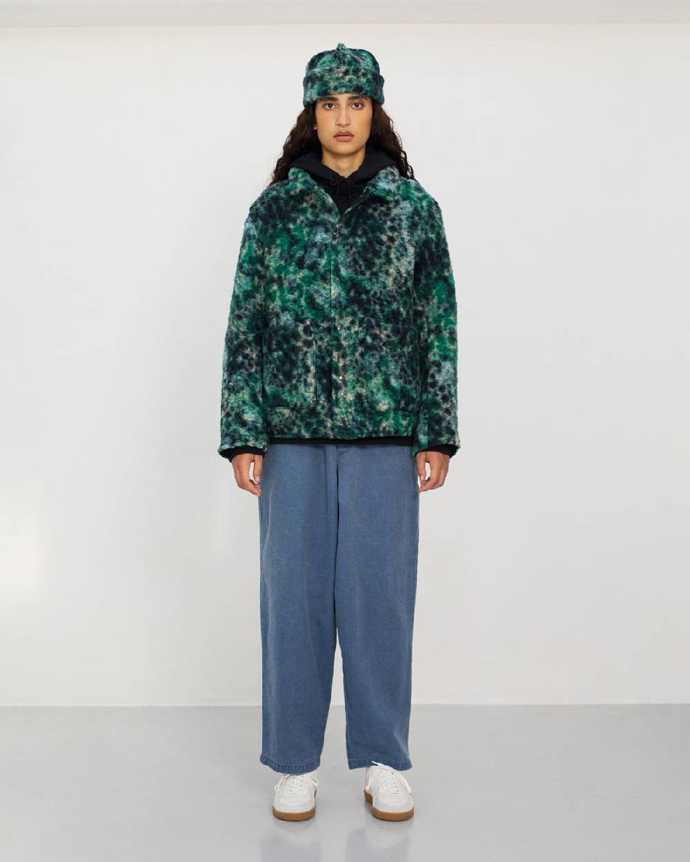 Rotholz Schwere Sherpa Jacke Bio Wollmischung - Multi