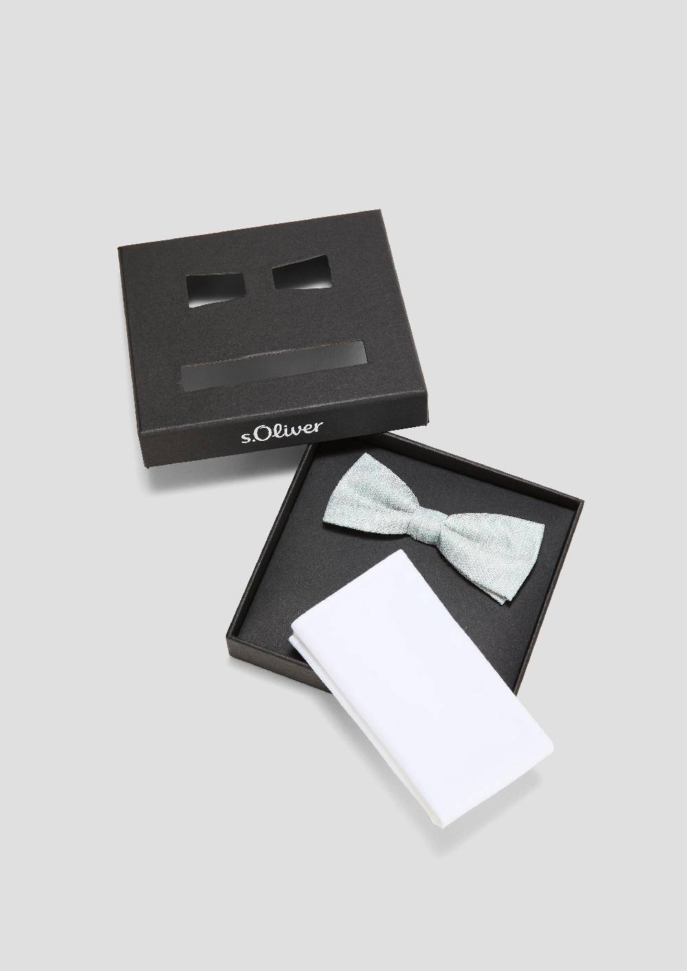 S.Oliver Accessoires-Box Mit Fliege Und Einstecktuch