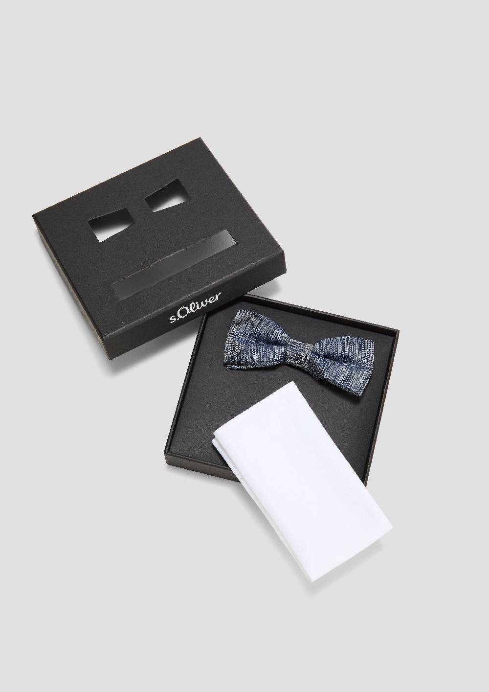 S.Oliver Accessoires-Box Mit Fliege Und Einstecktuch