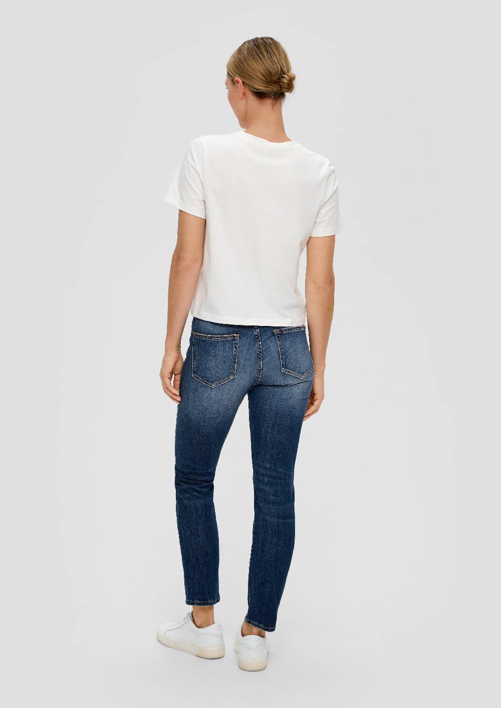 S.Oliver Ankle-Jeans Betsy / Slim Fit / Mid Rise / Slim Leg
