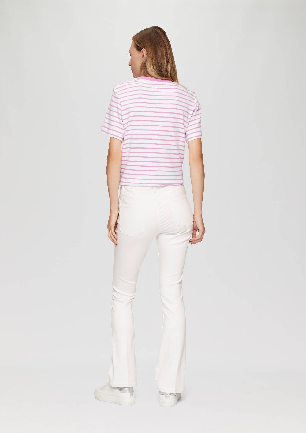 S.Oliver Ankle-Jeans Beverly / Slim Fit / Mid Rise / Bootcut Leg