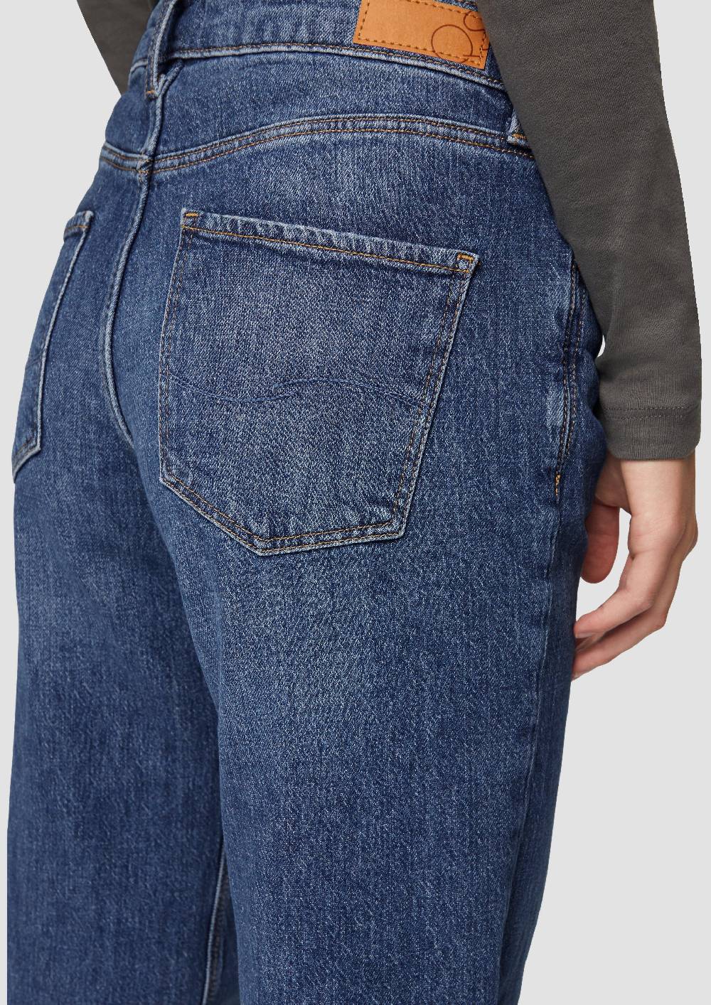 S.Oliver Ankle-Jeans Catie / Slim Fit / Low Rise / Wide Leg