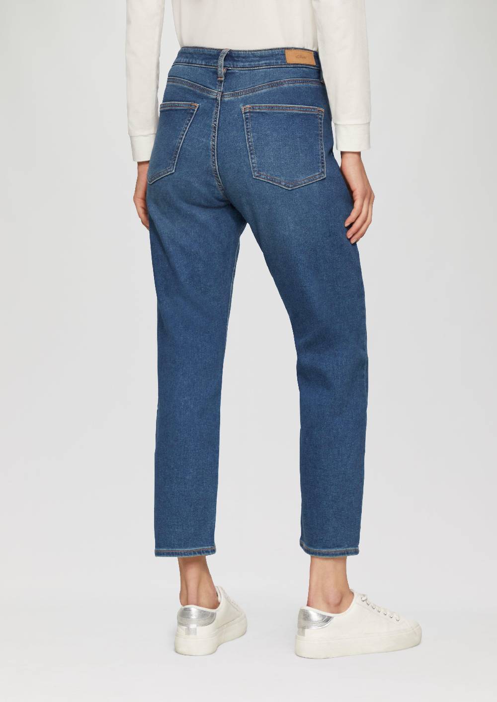 S.Oliver Ankle-Jeans Franciz / Relaxed Fit / Mid Rise / Slim Leg