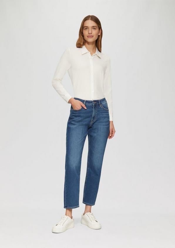 S.Oliver Ankle-Jeans Franciz / Relaxed Fit / Mid Rise / Slim Leg