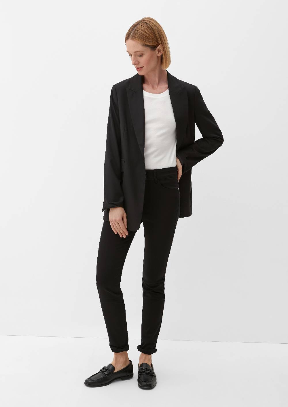S.Oliver Ankle-Jeans Izabell / Skinny Fit / High Rise / Skinny Leg