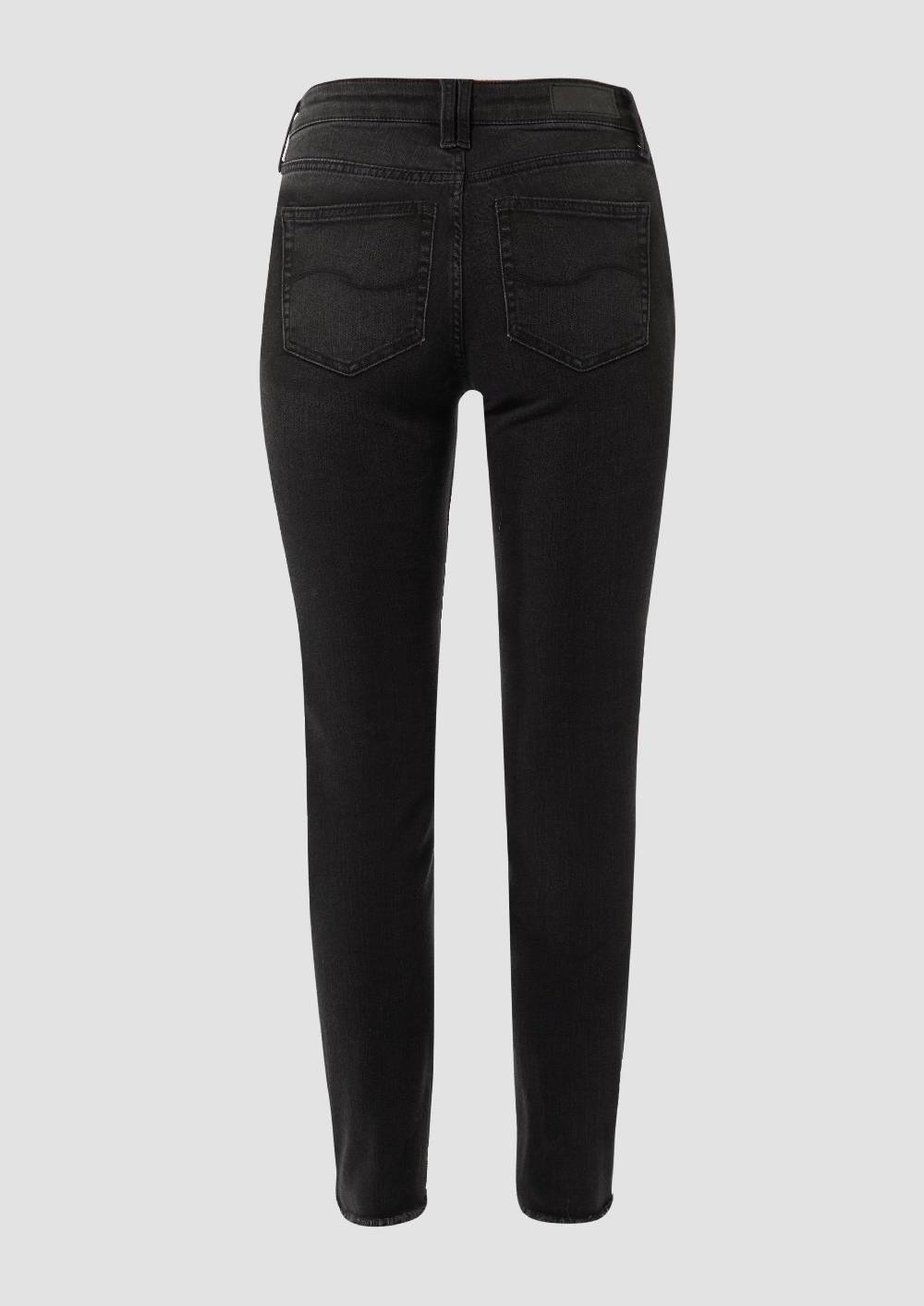S.Oliver Ankle-Jeans Sadie / Mid Rise / Skinny Leg / Super Stretch