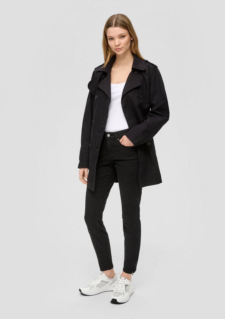 S.Oliver Ankle-Jeans Sadie / Skinny Fit / Mid Rise / Skinny Leg