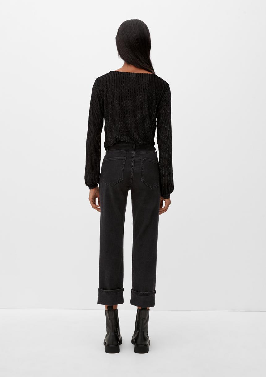S.Oliver Ankle-Jeans Sally / Regular Fit / High Rise / Straight Leg