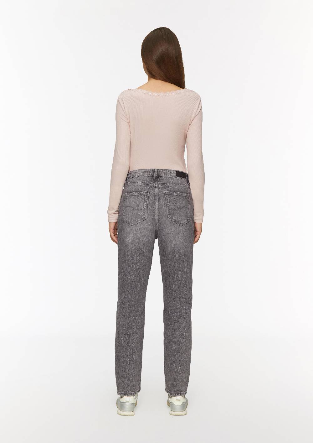 S.Oliver Ankle-Jeans Tizie / Slim Fit / High Rise / Tapered Leg / Inch Sizes