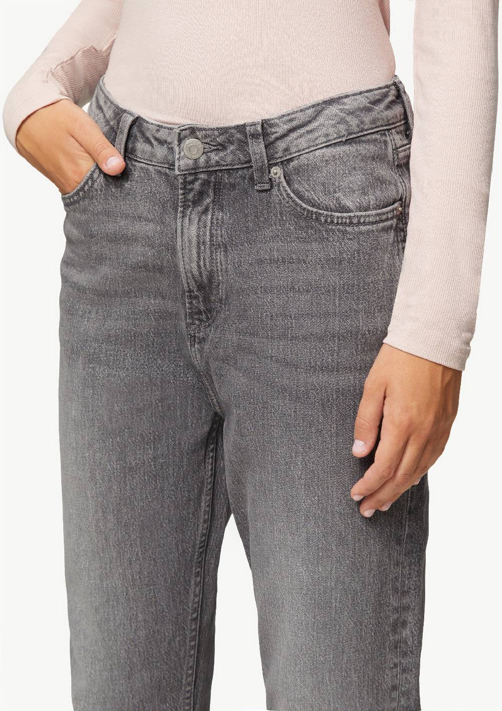 S.Oliver Ankle-Jeans Tizie / Slim Fit / High Rise / Tapered Leg / Inch Sizes