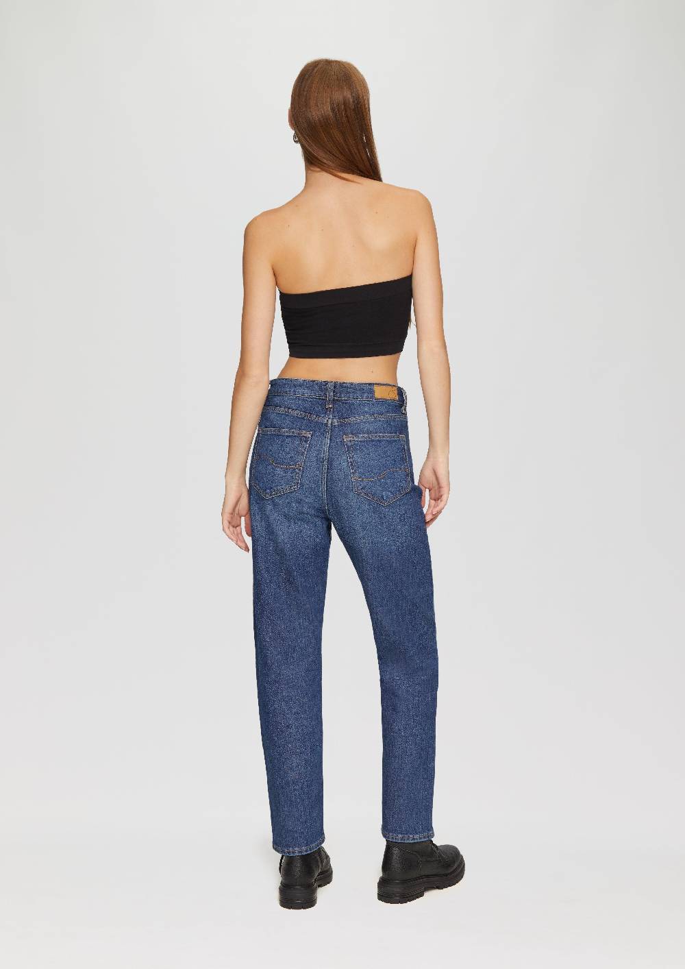 S.Oliver Ankle-Jeans Tizie / Slim Fit / High Rise / Tapered Leg / Inch Sizes