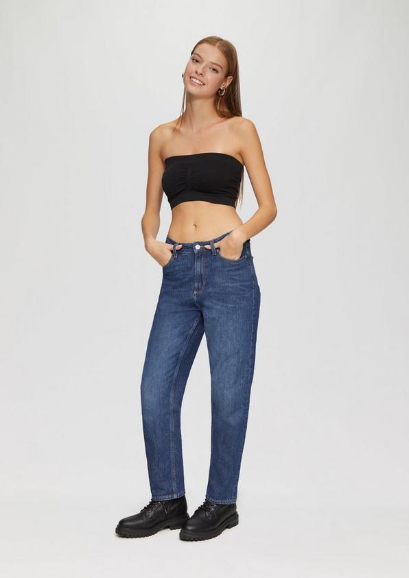 S.Oliver Ankle-Jeans Tizie / Slim Fit / High Rise / Tapered Leg / Inch Sizes