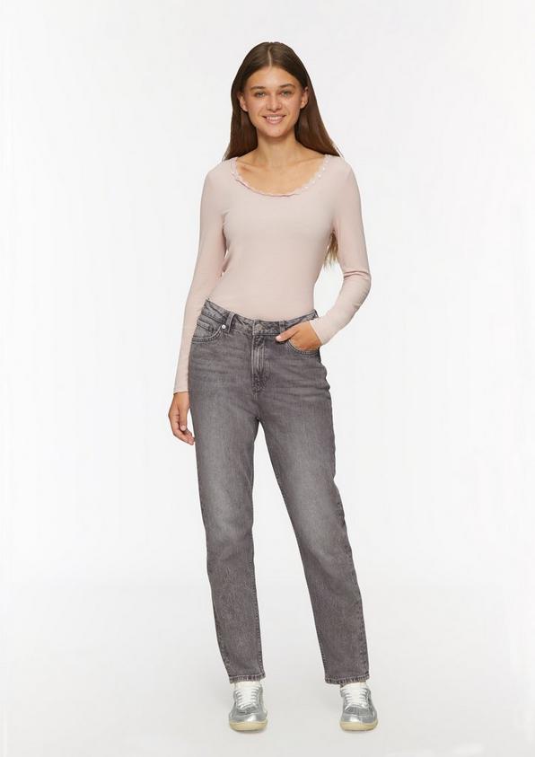 S.Oliver Ankle-Jeans Tizie / Slim Fit / High Rise / Tapered Leg / Inch Sizes