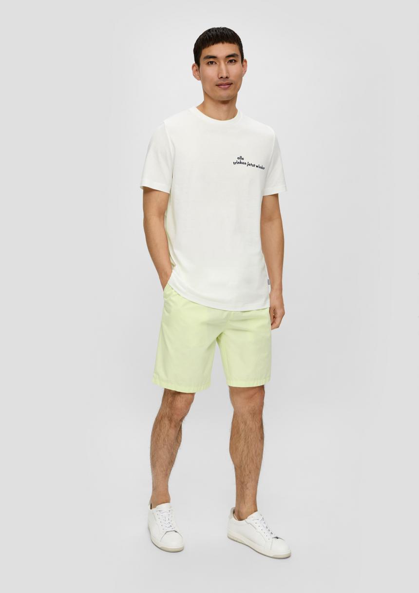 S.Oliver Baumwoll-T-Shirt Mit Crew Neck Und Sinalco®-Print