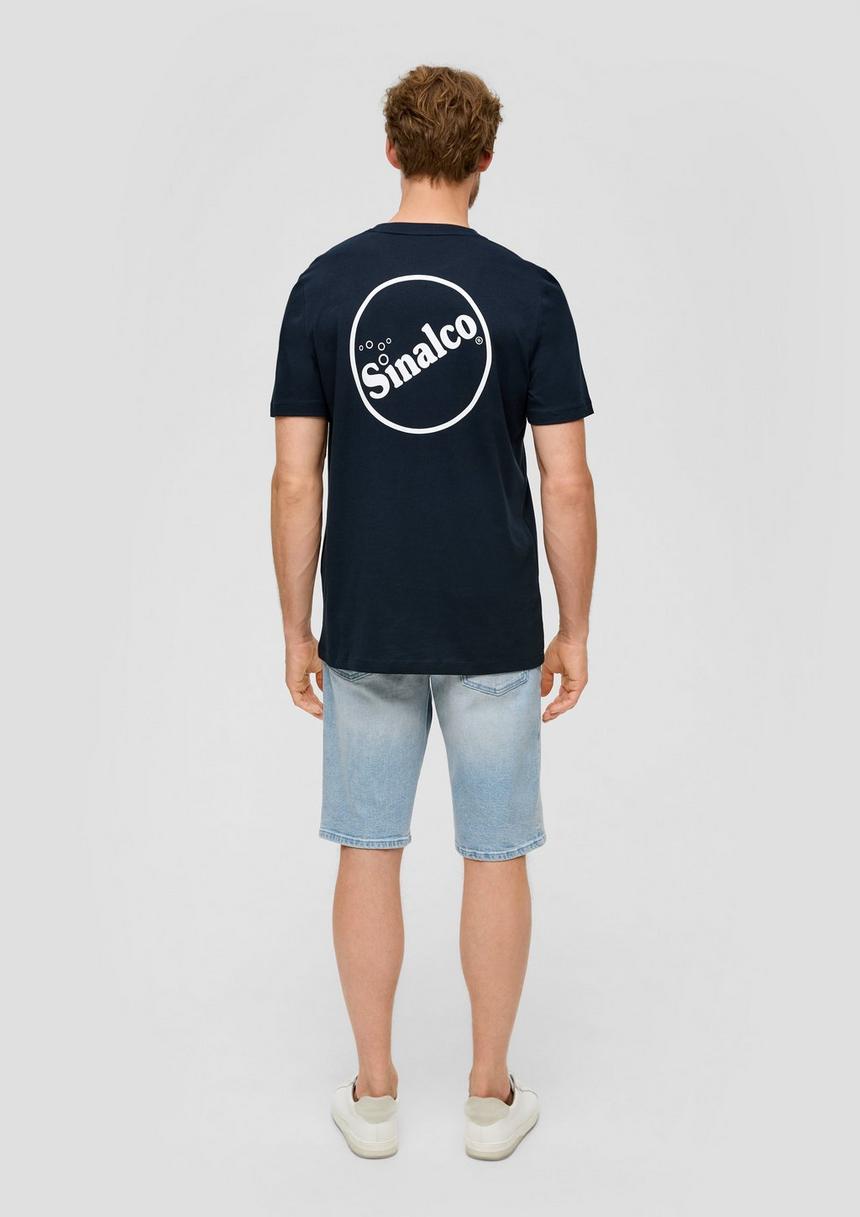 S.Oliver Baumwoll-T-Shirt Mit Crew Neck Und Sinalco®-Print