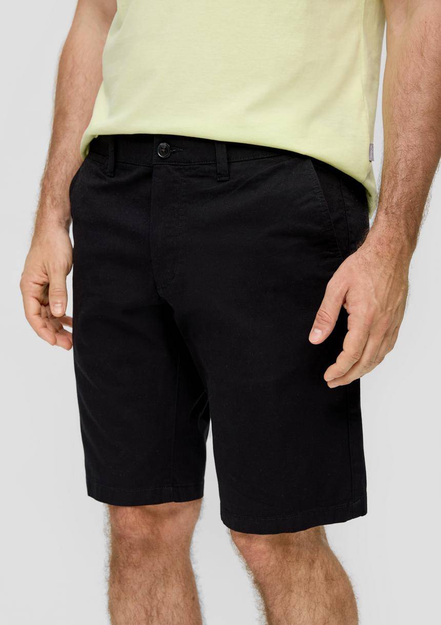 S.Oliver Bermuda Aus Baumwoll-Stretch Mit Paspeltasche