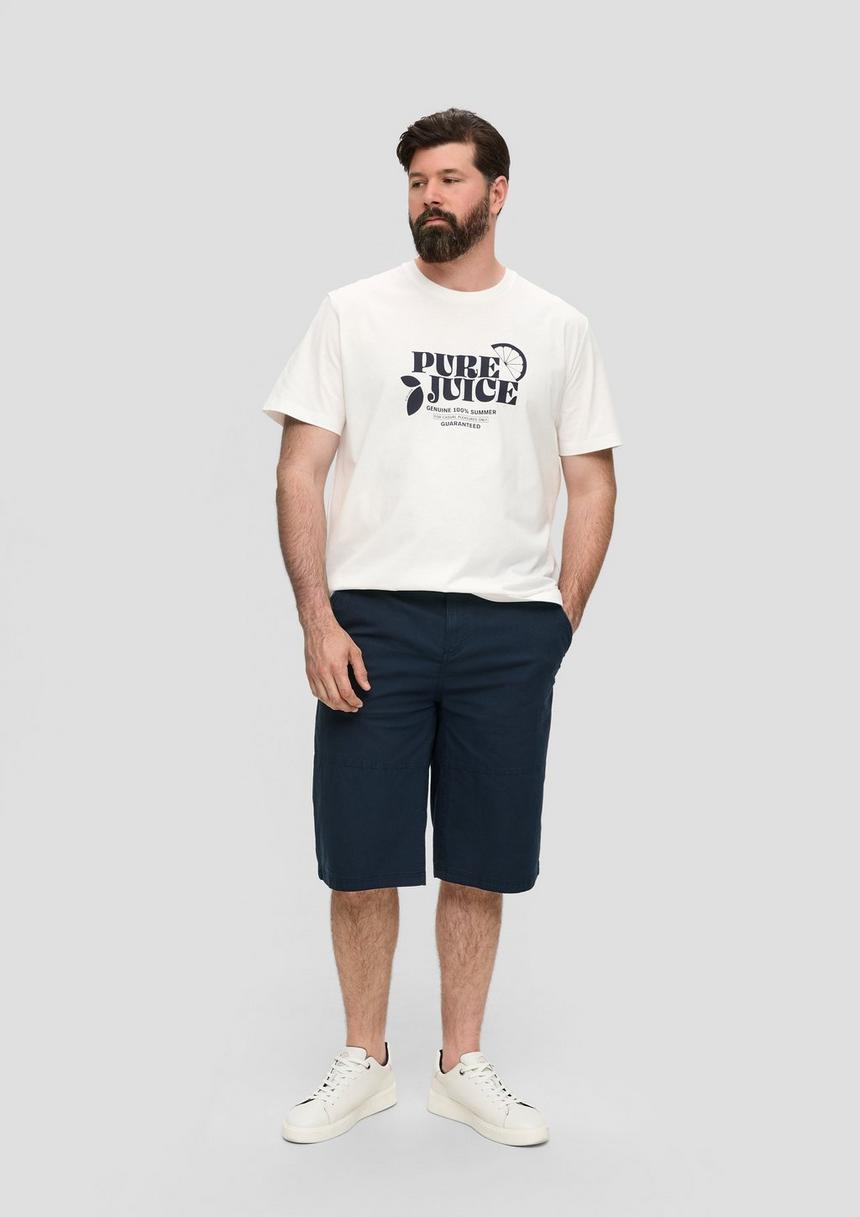 S.Oliver Bermuda-Hose Aus Baumwollstretch Im Relaxed Fit