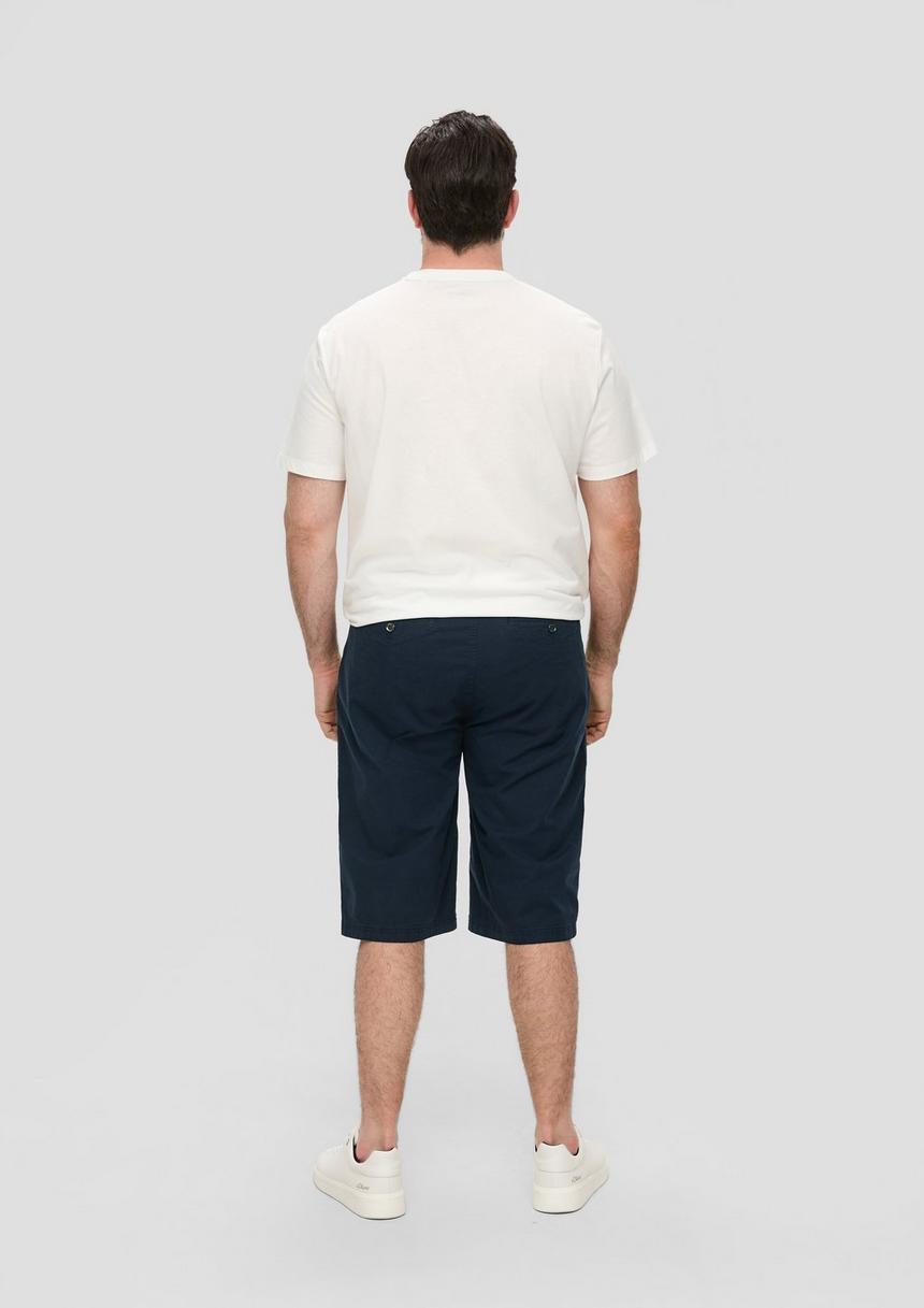S.Oliver Bermuda-Hose Aus Baumwollstretch Im Relaxed Fit