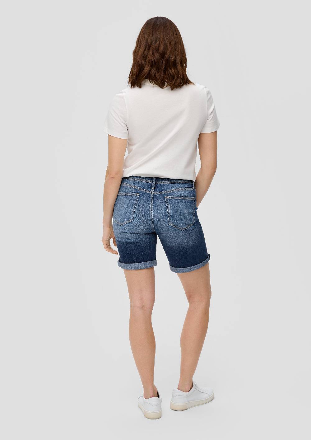 S.Oliver Bermuda Jeans Betsy / Regular Fit / Mid Rise / Straight Leg