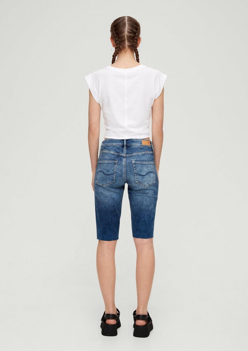 S.Oliver Bermuda-Jeans Catie / Slim Fit / Mid Rise / Slim Leg