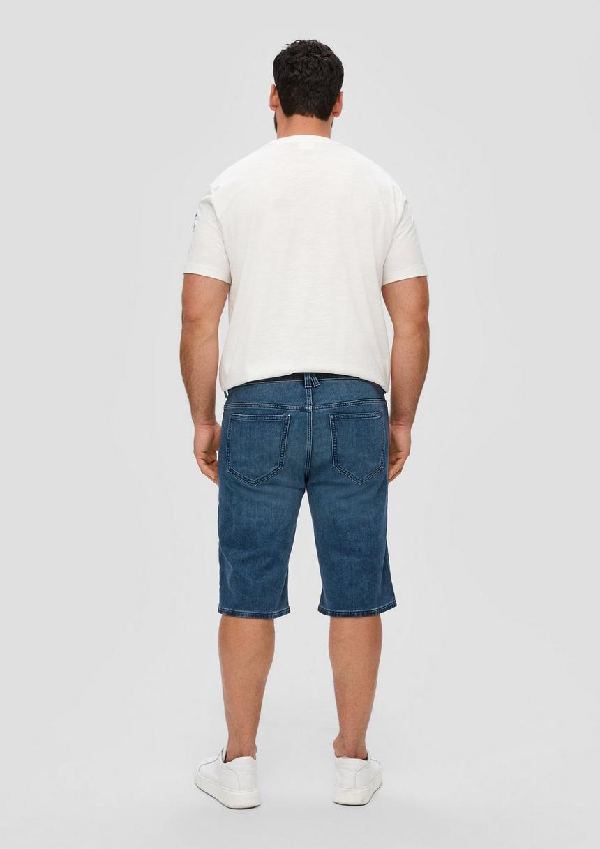 S.Oliver Bermuda Jeans Mauro / Regular Fit / High Rise / Straight Leg