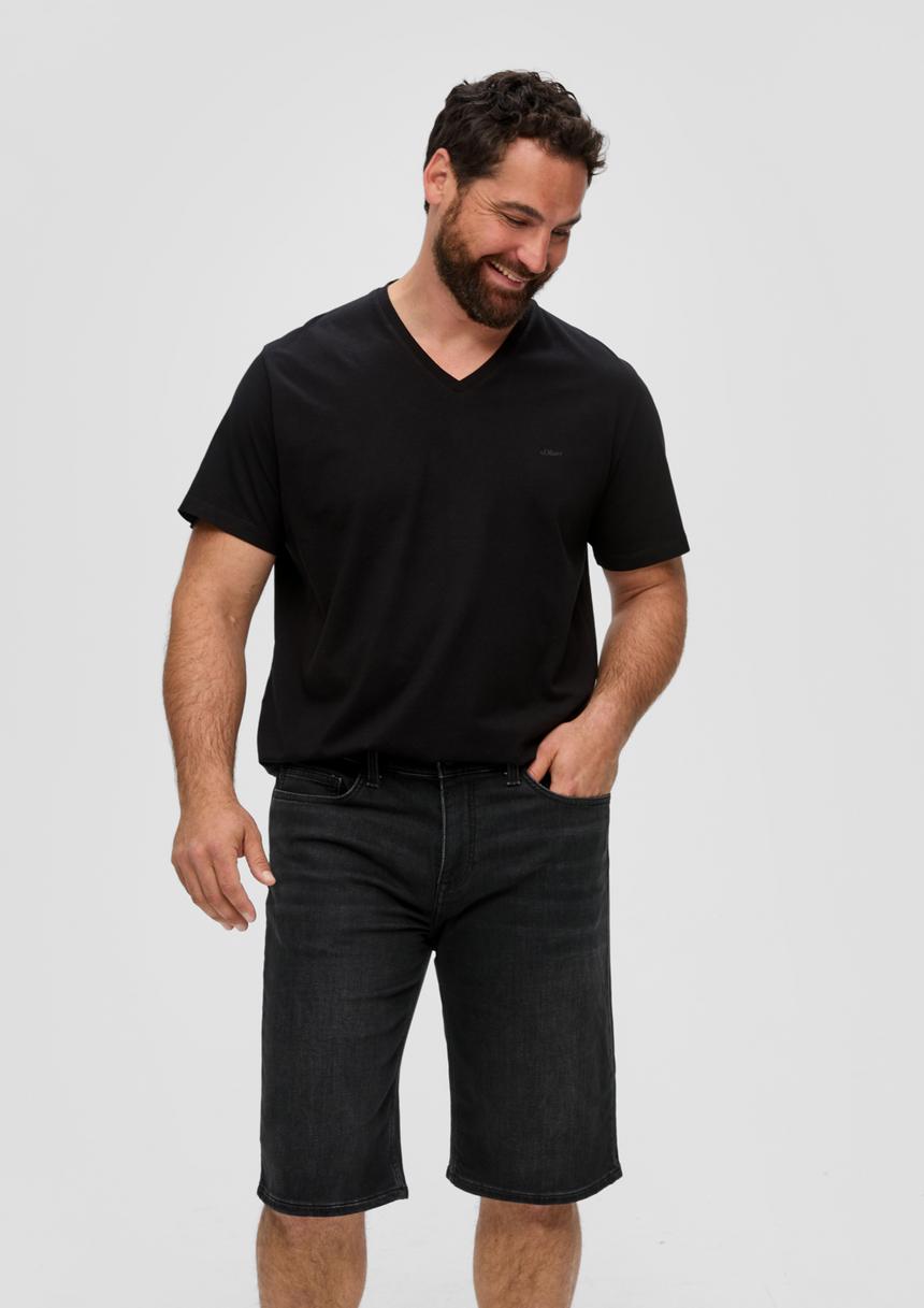 S.Oliver Bermuda Jeans Mauro / Regular Fit / Mid Rise / Straight Leg